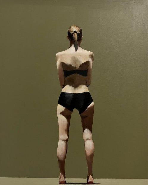 Houessou Koffins Bryan (1999) - Alone, Antiek en Kunst, Kunst | Schilderijen | Modern