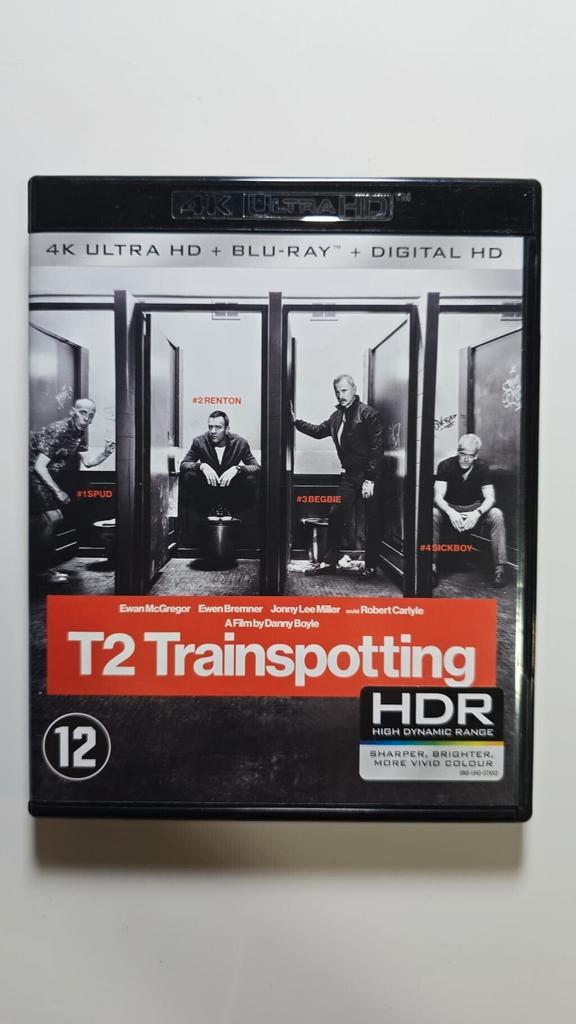 T2 TRAINSPOTTING (4K ULTRA HD + BLURAY), CD & DVD, Blu-ray