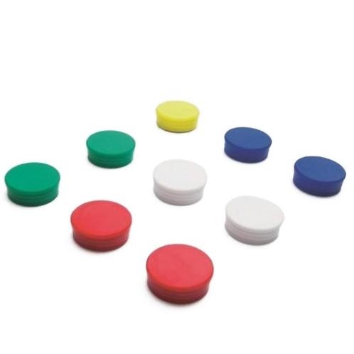 Memomagneten 10 stuks kleuren 30mm, Maison & Meubles, Accessoires pour la Maison | Cadres, Envoi