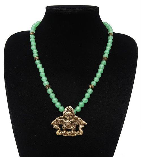 Collier du Roi Garuda en Jadéite : Protection Suprême &, Antiek en Kunst, Antiek | Boeken en Manuscripten