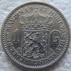 Nederland. Wilhelmina (1890-1948). 1 Gulden 1917 Kwaliteit, Postzegels en Munten