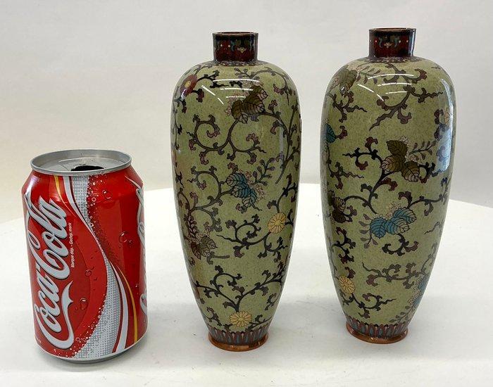 Vaas - Emaille - Japan (Zonder minimumprijs), Antiek en Kunst, Antiek | Overige Antiek