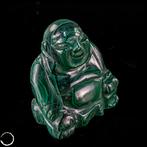 Buddha en malachite naturel – Symbole de plénitude, de, Verzamelen, Mineralen en Fossielen