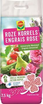 NIEUW - Roze korrels meststof 7,5 kg, Tuin en Terras, Verzenden