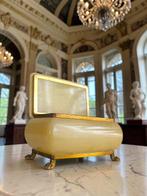 Doos - 1950s - Italië - Onyx - Onyx, Messing