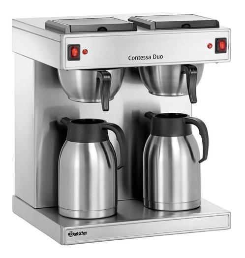 Koffiemachine Contessa Duo | 2x 2L | 2x 1.4kW |, Zakelijke goederen, Horeca | Keukenapparatuur, Nieuw in verpakking, Verzenden