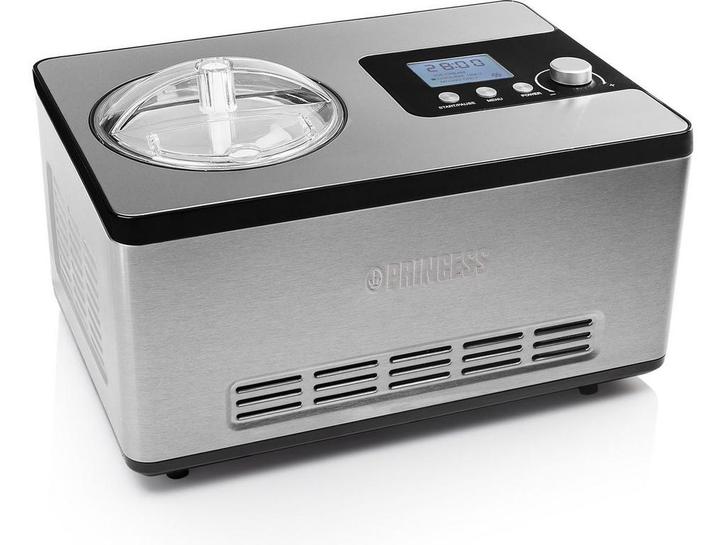 Princess 282604 DeLuxe - IJsmachine met compressor - 2 liter, Huis en Inrichting, Woonaccessoires | Overige, Zo goed als nieuw
