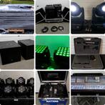 Licht, Geluid en Rigging veiling sluit op Ma 19/01 vanaf 19u, Ophalen, Gebruikt, Licht