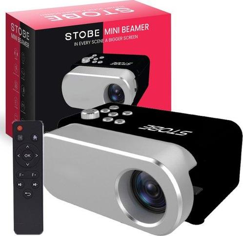 STOBE® Mini Beamer - Projector - 55 ANSI lumen - HDMI - I.., Audio, Tv en Foto, Televisies, Nieuw, Verzenden