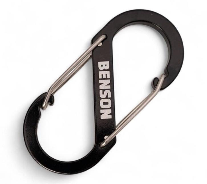 Aluminium Karabijnhaak Dubbel 90mm, Jardin & Terrasse, Jardin & Terrasse Autre, Envoi