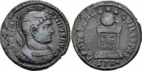 Roemisches Kaiserreich Constantinus I Follis Trier 322 Be..., Postzegels en Munten, Munten en Bankbiljetten | Verzamelingen, Verzenden