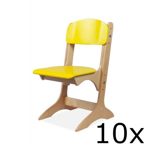 Kleuterstoel | Verstelbaar | Geel | Voor Kinderen, Zakelijke goederen, Horeca | Keukenapparatuur, Nieuw in verpakking, Verzenden