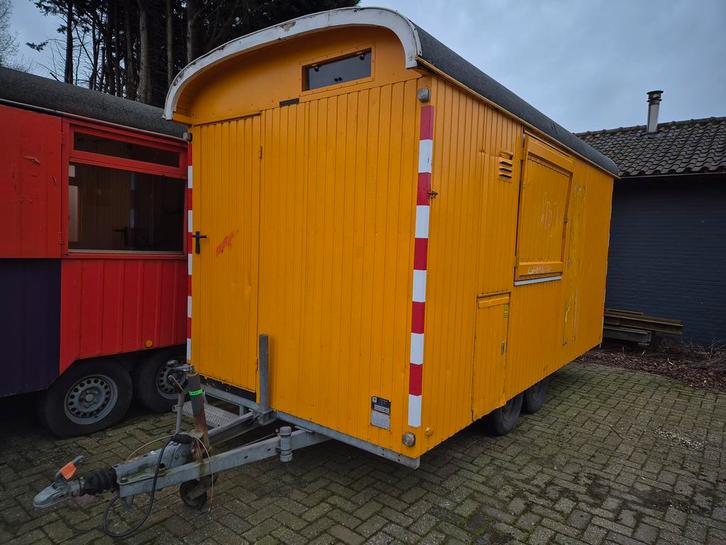 Keetwagen schaftwagen 4m snelverkeer HS-1575, Zakelijke goederen, Machines en Bouw | Keten en Containers, Ophalen of Verzenden