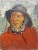 Jean van Cleemput (1881-1953) - Portret van een visser