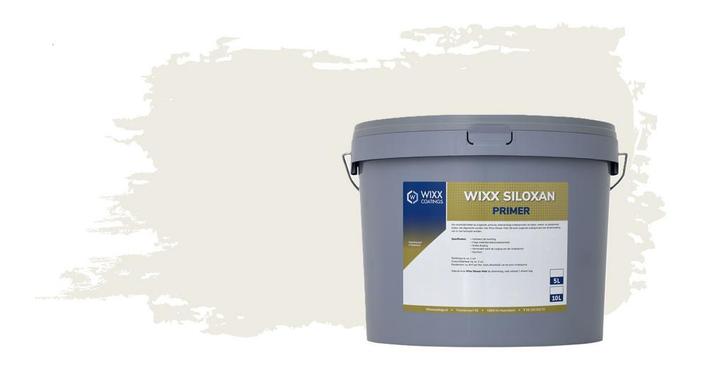 Wixx Siloxan Buitenprimer RAL 9010 | Zuiver Wit 5L, Doe-het-zelf en Bouw, Verf, Beits en Lak, Nieuw, Verzenden