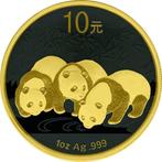 China. 10 Yuan 2013 Panda - Gold Black Empire Edition, 1 oz, Postzegels en Munten, Munten | Europa | Niet-Euromunten