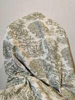 Tissu toile de Jouy campagnarde avec chevaux - 300x280cm -, Antiek en Kunst