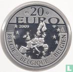 België 20 euro 2009 (PROOF) Heiligverklaring van Pater D.., Postzegels en Munten, Munten | België, Verzenden, Losse munt, Goud