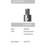 Bdszaf003 adapter voor kernboor met quick-in inclusief