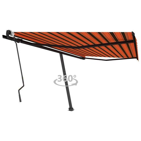 vidaXL Luifel vrijstaand handmatig uittrekbaar 450x300 cm, Tuin en Terras, Zonneschermen, Nieuw, Verzenden