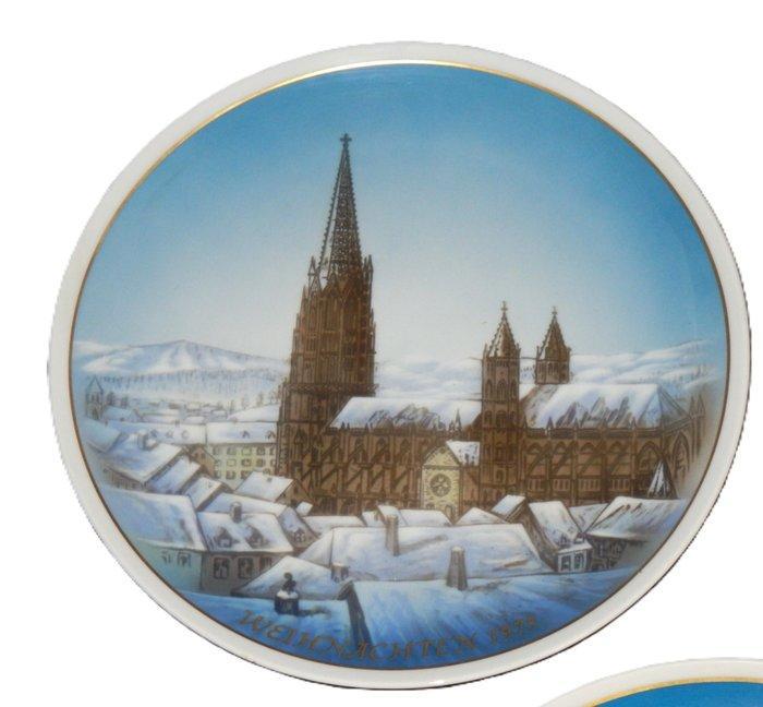 5 fraaie Kerstborden - Weihnachten 1975-1979 - Rosenthal, Diversen, Kerst