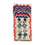 Antique Berber Moroccan Azilal Wool Rug - Tapis - 160 cm -