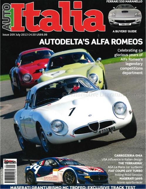 2013 AUTO ITALIA MAGAZINE 209 ENGELS, Livres, Autos | Brochures & Magazines