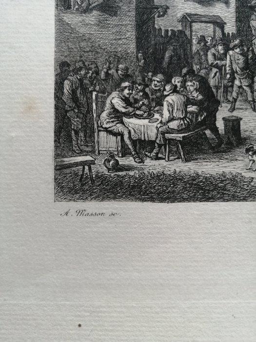 David Teniers le Jeune (1610–1690), d - Une Kermesse, Antiquités & Art, Antiquités | Autres Antiquités