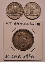 Italië, Koninkrijk Italië. Vittorio Emanuele III di Savoia, Timbres & Monnaies, Monnaies | Europe | Monnaies non-euro