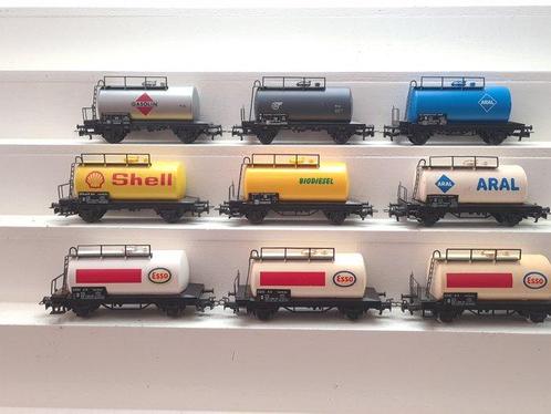 Märklin H0 - Modeltrein goederenwagon (9) - 9 diverse, Hobby en Vrije tijd, Modeltreinen | H0