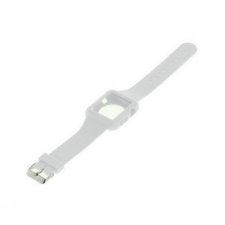 Silicon armband compatibel met Apple Watch 38mm Wit, Télécoms, Télécommunications Autre, Envoi