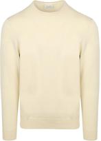 Profuomo Pullover Luxury Off White maat Maat 52/54 (L) Heren, Maat 52/54 (L), Verzenden, Wit, Nieuw