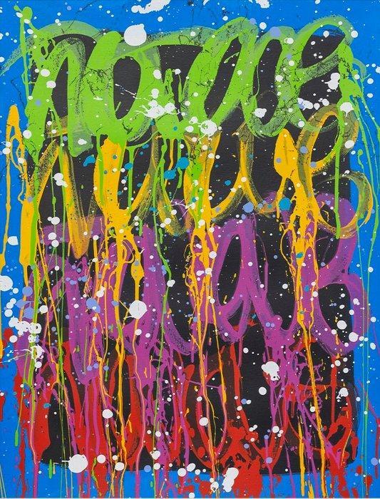 Jonone (1963) - Untitled Blue Edition, Antiek en Kunst, Kunst | Designobjecten