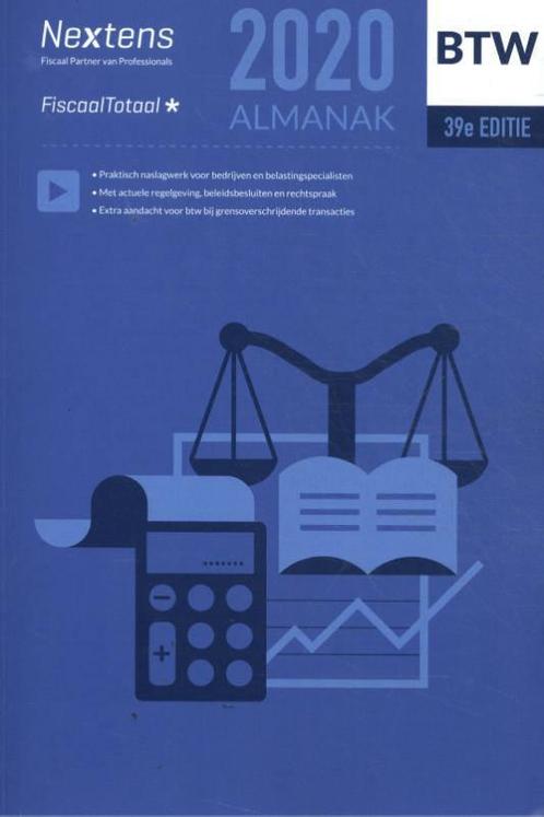 M. Ameziane N. van Duijn Nextens BTW Almanak 2020 (Boeken), Boeken, Hobby en Vrije tijd, Nieuw, Verzenden