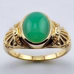 Chalcedoon - Zilver - Ring - Vintage handgemaakte sieraden, Antiek en Kunst, Curiosa en Brocante