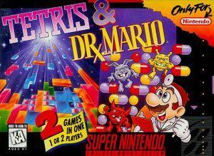 Tetris & Dr Mario - German (Losse Cassette) (SNES Games), Games en Spelcomputers, Games | Nintendo Super NES, Zo goed als nieuw