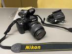 Nikon D40 + af-s dx zoom-nikkor ed 18-55mm f3.5-5.6g, Audio, Tv en Foto, Nieuw