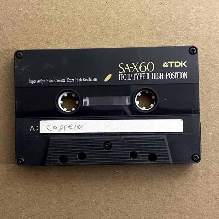 TDK SA-X60 onbespeeld gebruikt (Cassette band), Cd's en Dvd's, Cassettebandjes, Ophalen of Verzenden