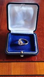 Zonder Minimumprijs - Ring - 18 karaat Geel goud, Zilver, Handtassen en Accessoires, Ringen, Nieuw