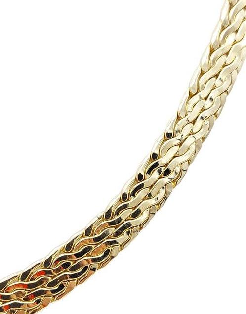 Collier - 18 carats Or jaune, Handtassen en Accessoires, Kettingen