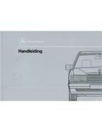 1991 MERCEDES BENZ 190 INSTRUCTIEBOEKJE NEDERLANDS, Auto diversen, Handleidingen en Instructieboekjes