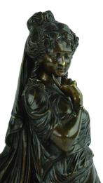 Sculpture, Pandora the Greek Goddess - 33 cm - Bronze
