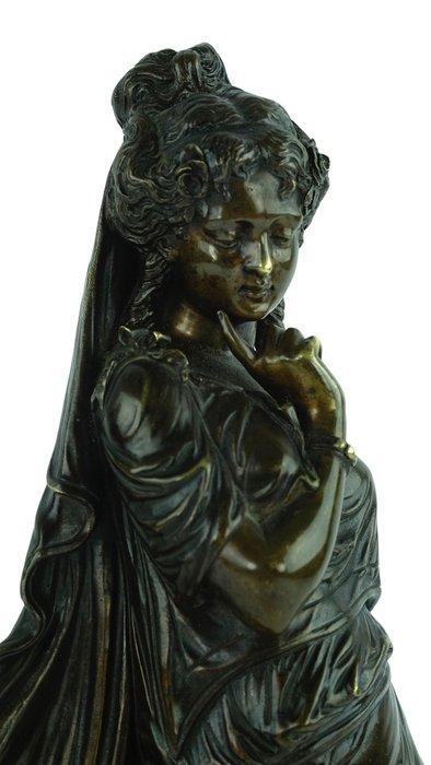 Sculpture, Pandora the Greek Goddess - 33 cm - Bronze, Antiek en Kunst, Antiek | Keramiek en Aardewerk