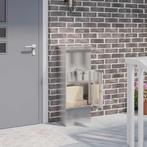 vidaXL Pakket Inwerpkoker Zilver 44,5 x 29 x 110,5 cm, Verzenden, Nieuw