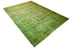 Grote groene vintage - Vloerkleed - 283 cm - 195 cm - met, Huis en Inrichting, Stoffering | Tapijten en Vloerkleden, Nieuw