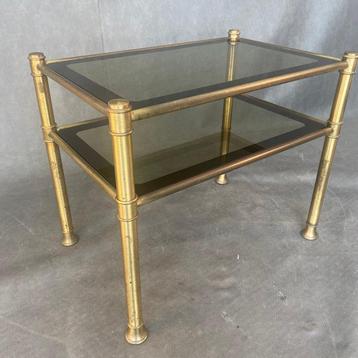 Middentafel - Verguld messing, Antiek en Kunst