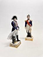 Bourdois et Bloch - Figuur - Pair of figurines of Marshal, Antiek en Kunst