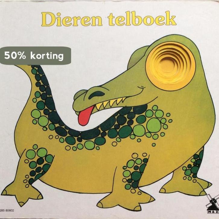 DIEREN TELBOEK M 80602 9789054234104 Paul Mangold, Boeken, Kinderboeken | Baby's en Peuters, Gelezen, Verzenden