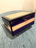 Boîte à cigares - Bois de thuya, Bois de violette,