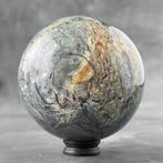 GEEN RESERVEPRIJS - Prachtige Onyx Sphere op een aangepaste